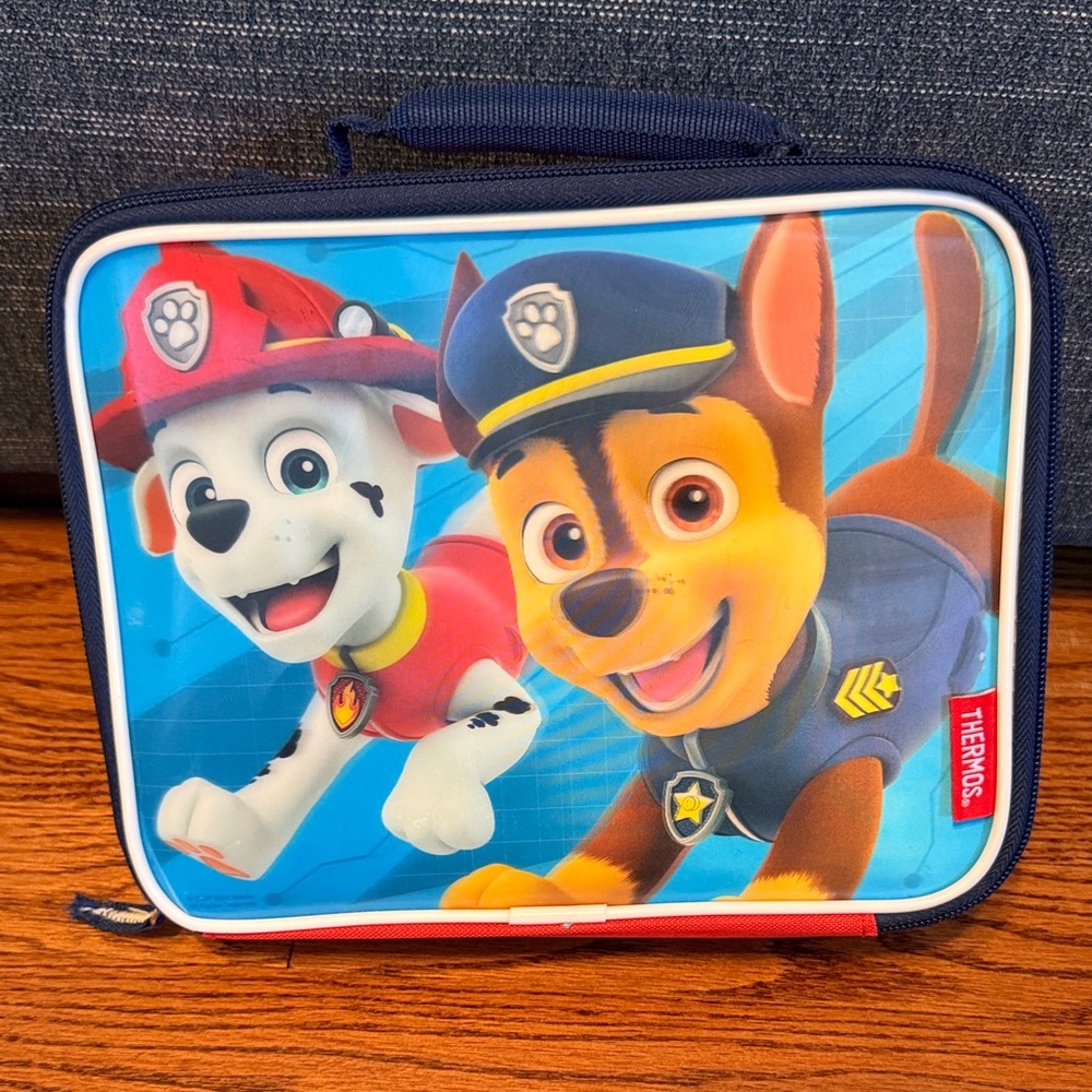 Thermos Brand Soft Shell Insulated Lunch Box Pack Paw Patrol Chase & Marshall